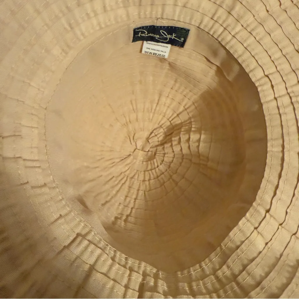 Panama Jack  Women's Beige Sun Hat NWOT - Image 6