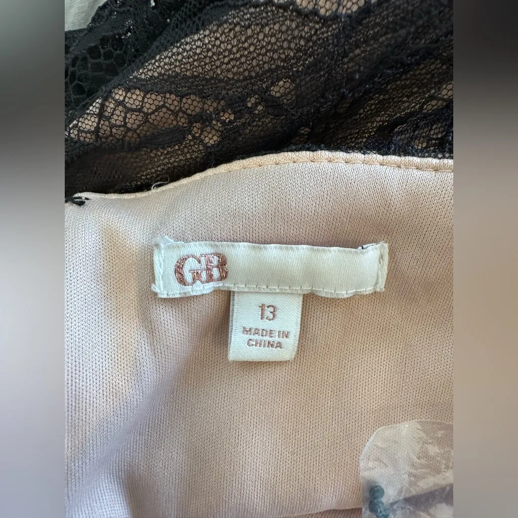 GB Lace up back embroidered lace mermaid sequin formal prom Mardi Gras gown - Image 12