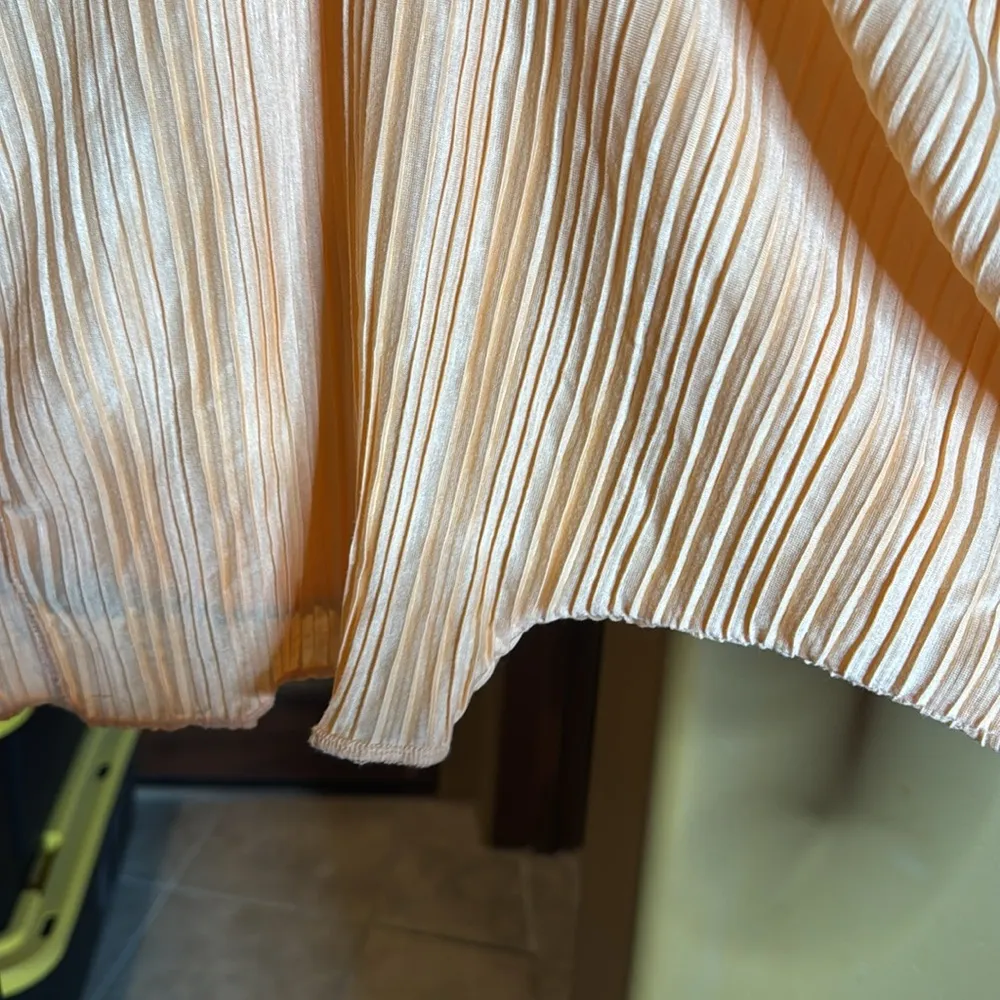 Urban Outfitters Marietta Notch Neck Top Creamsicle Orange Size XS Oversized - Image 11