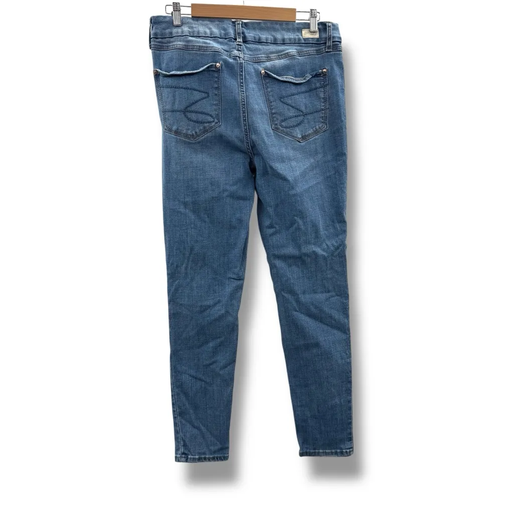 Seven7 Jeans Women’s Size 14‎ Light Wash High Rise Skinny Distressed Tummyless - Image 2