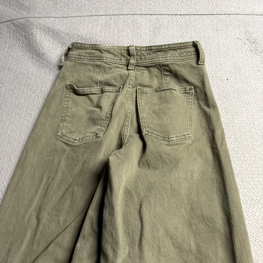 Universal Thread Olive Khaki Green Wide Leg ankle Pants size 0 EUC - Image 7