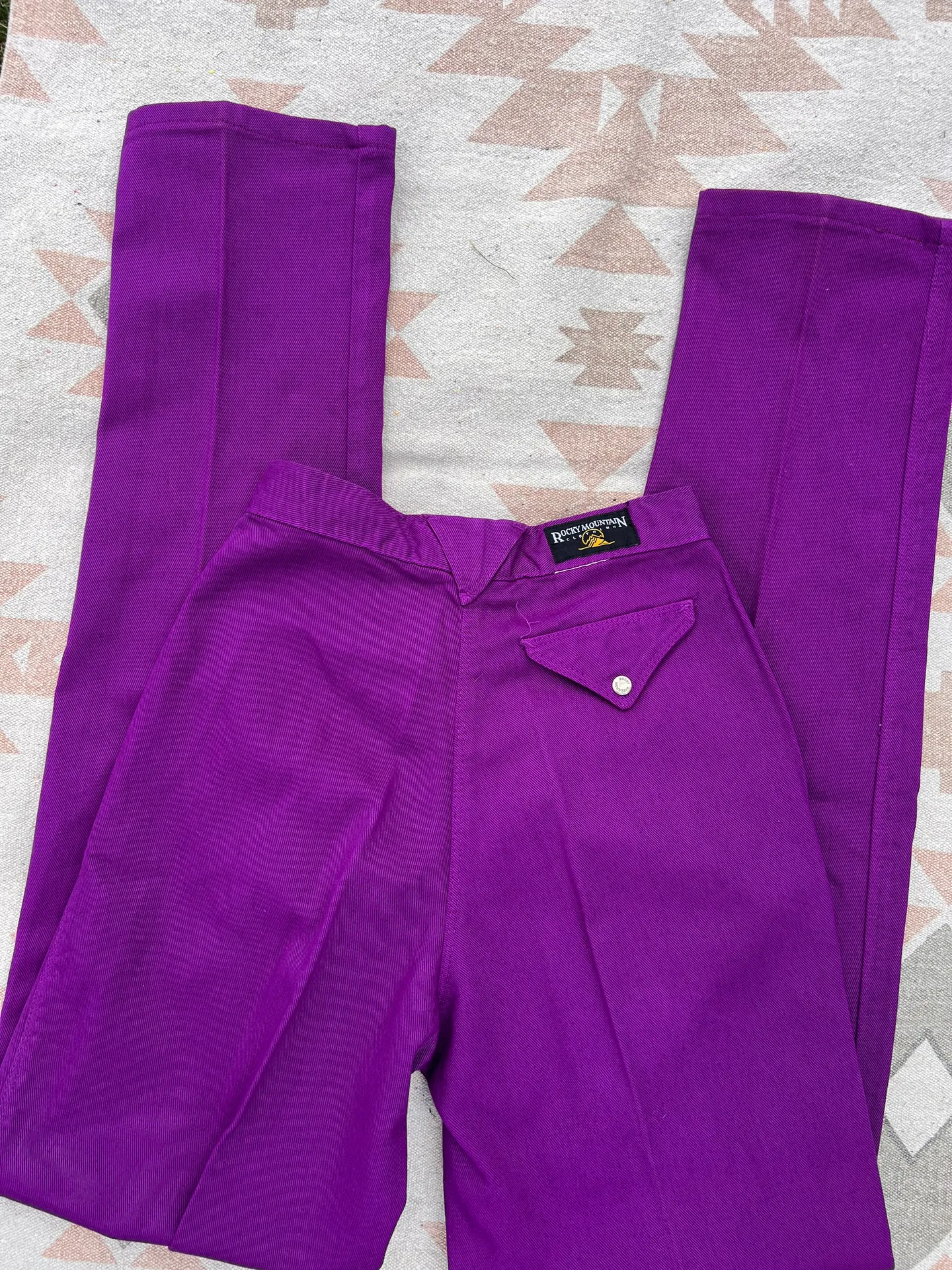 Vintage  Vintage Western Purple Rare Jeans - Image 2