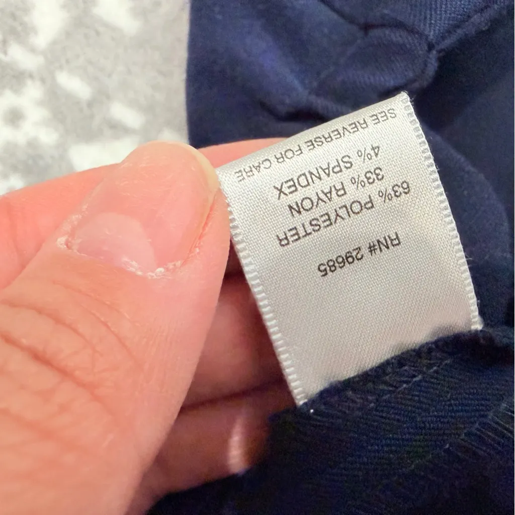 NWT Pendleton Women’s Navy Dress Pants 14W Workwear Careerwear Office Classic - Image 4