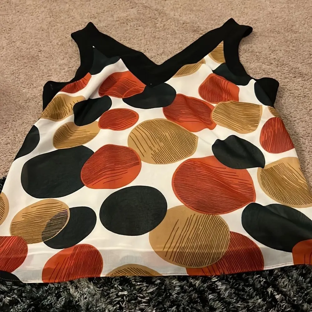 Anne Klein Ann Klein polka dot blouse 4 - Image 3