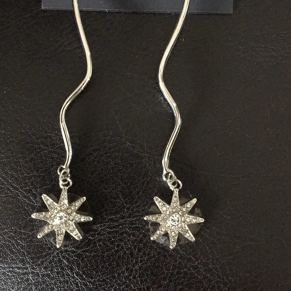 New Guess Interesting Dangling Star Earrings - Image 2