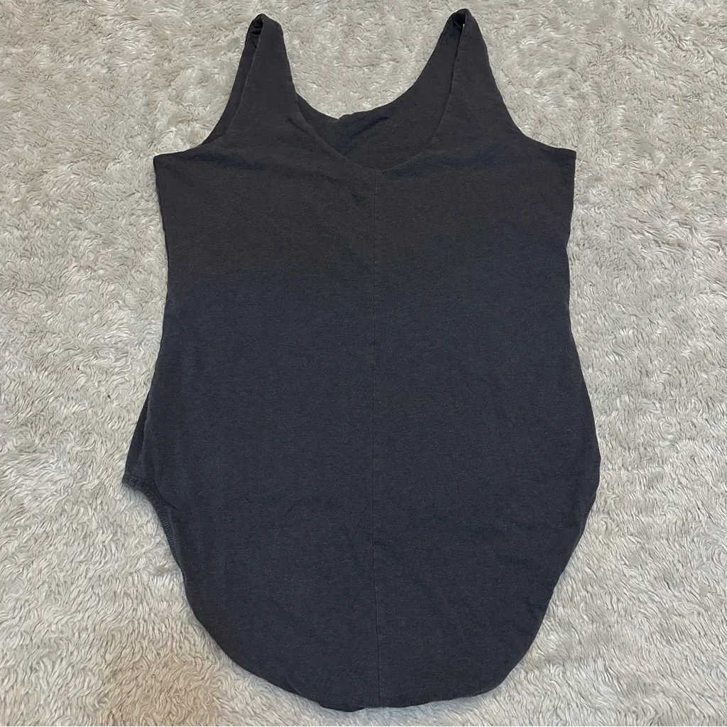Pact Organic Cotton Charcoal Bodysuit - Image 3