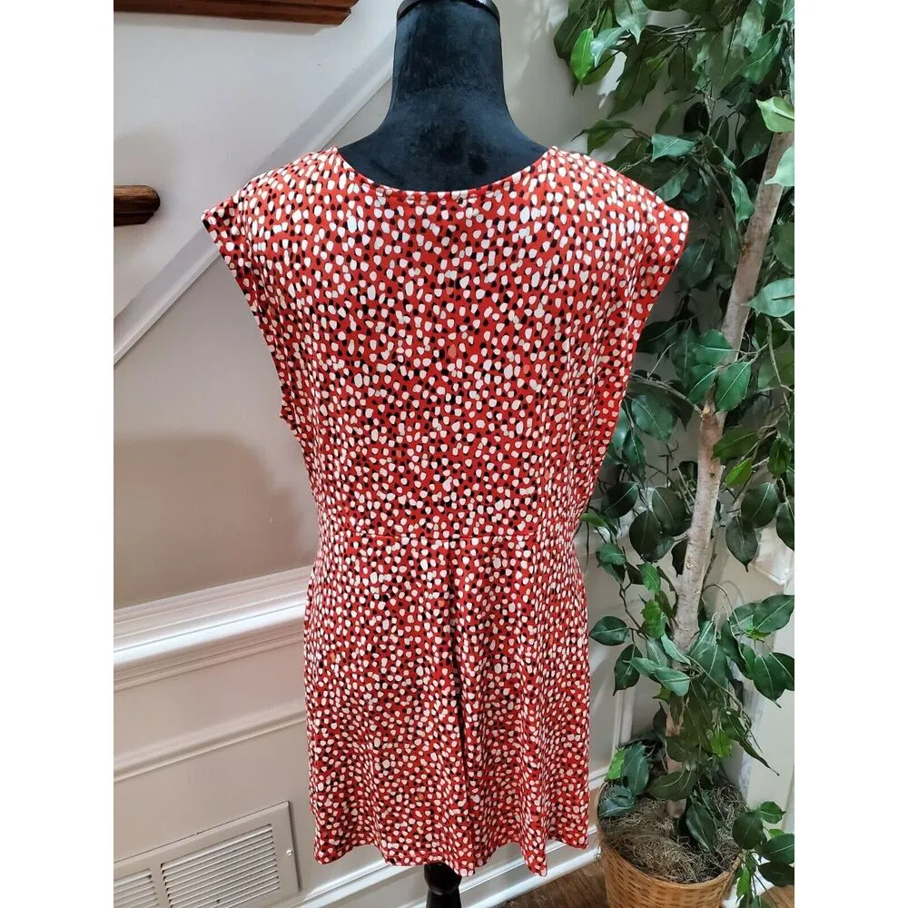 Chaus New York Women Red Polyester Sleeveless V-Neck Pullover Top Blouse Size XL - Image 6