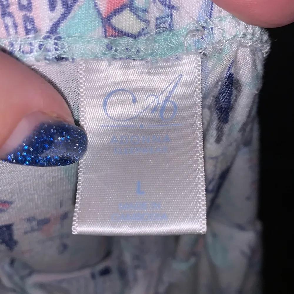 Adonna lighthouse nautical beach capri pajama pants - Image 7