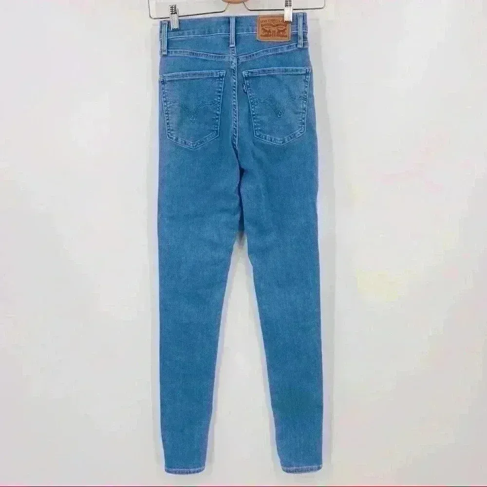 Levi's Distressed Women's Mile High Super Skinny Distressed‎ Jeans Size 25 - Image 6