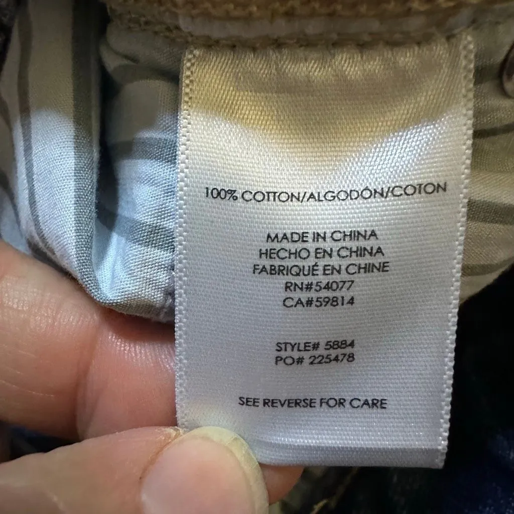 CAbi jeans 100% bf distressed 2 women’s style #5884 - Image 3