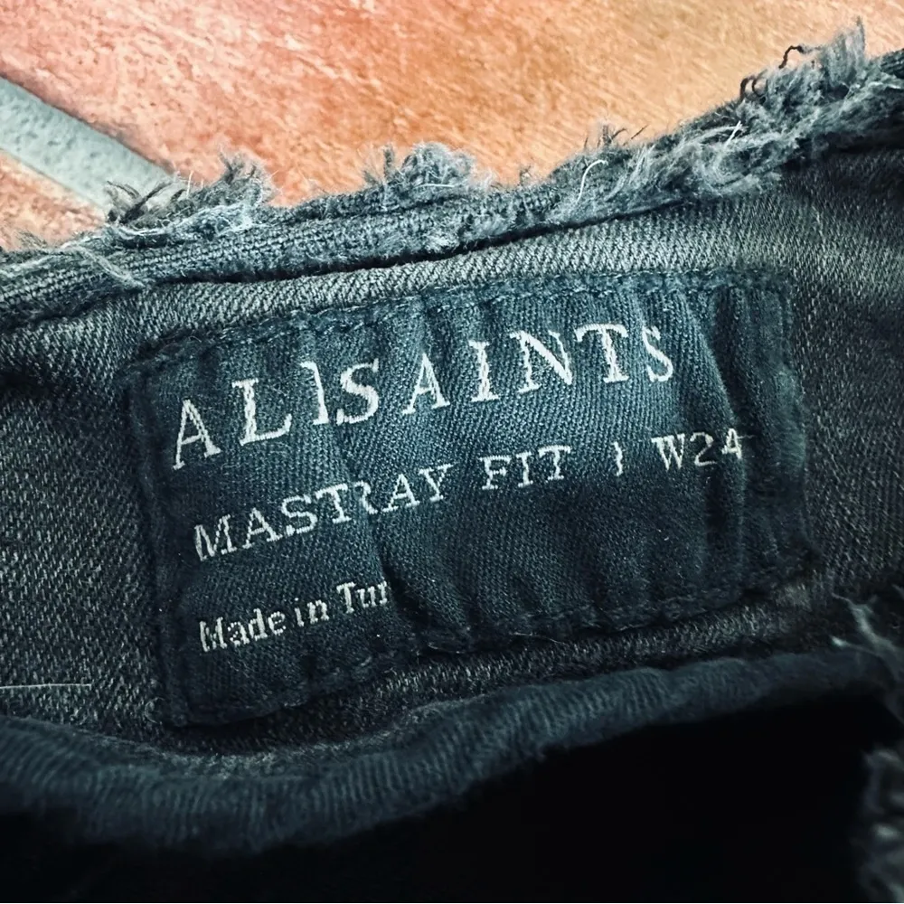 AllSaints Mast Fray Fit Jeans - Image 4