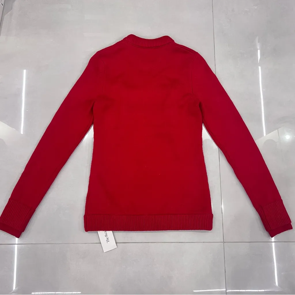 Burberry  Brit Red Wool Sweater - Image 5