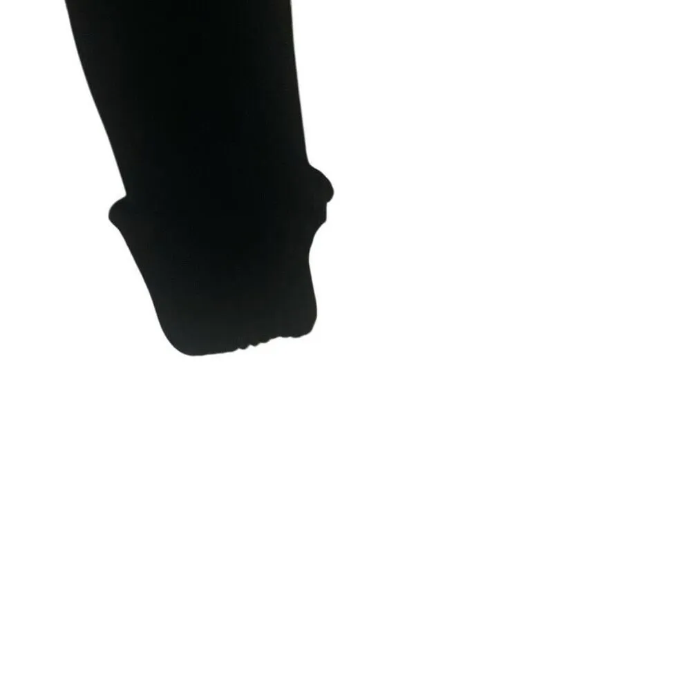 CAbi #3525 Cropped Prep Pullover Sweater in Black small - Image 7