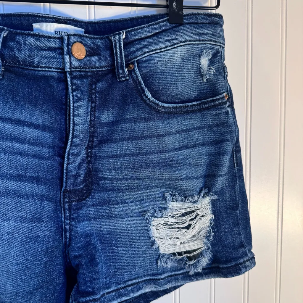 BKE Buckle Parker Distressed Denim Jean Shorts Women’s Size 29 - Image 3