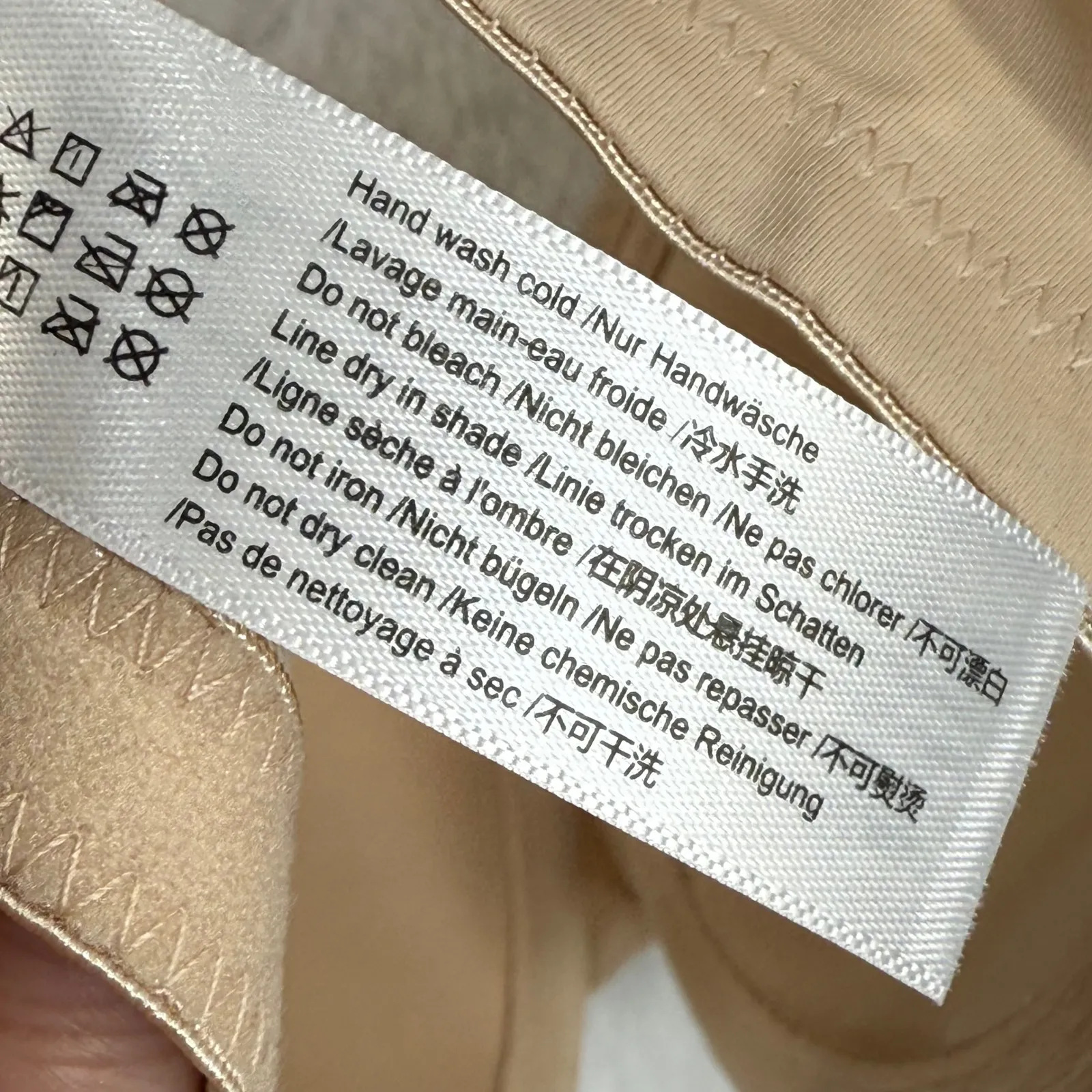 Gratlin Underwire Nursing Bra Womens 36D Beige Adjustable Straps Comfortable‎ Tan Size undefined - Image 5