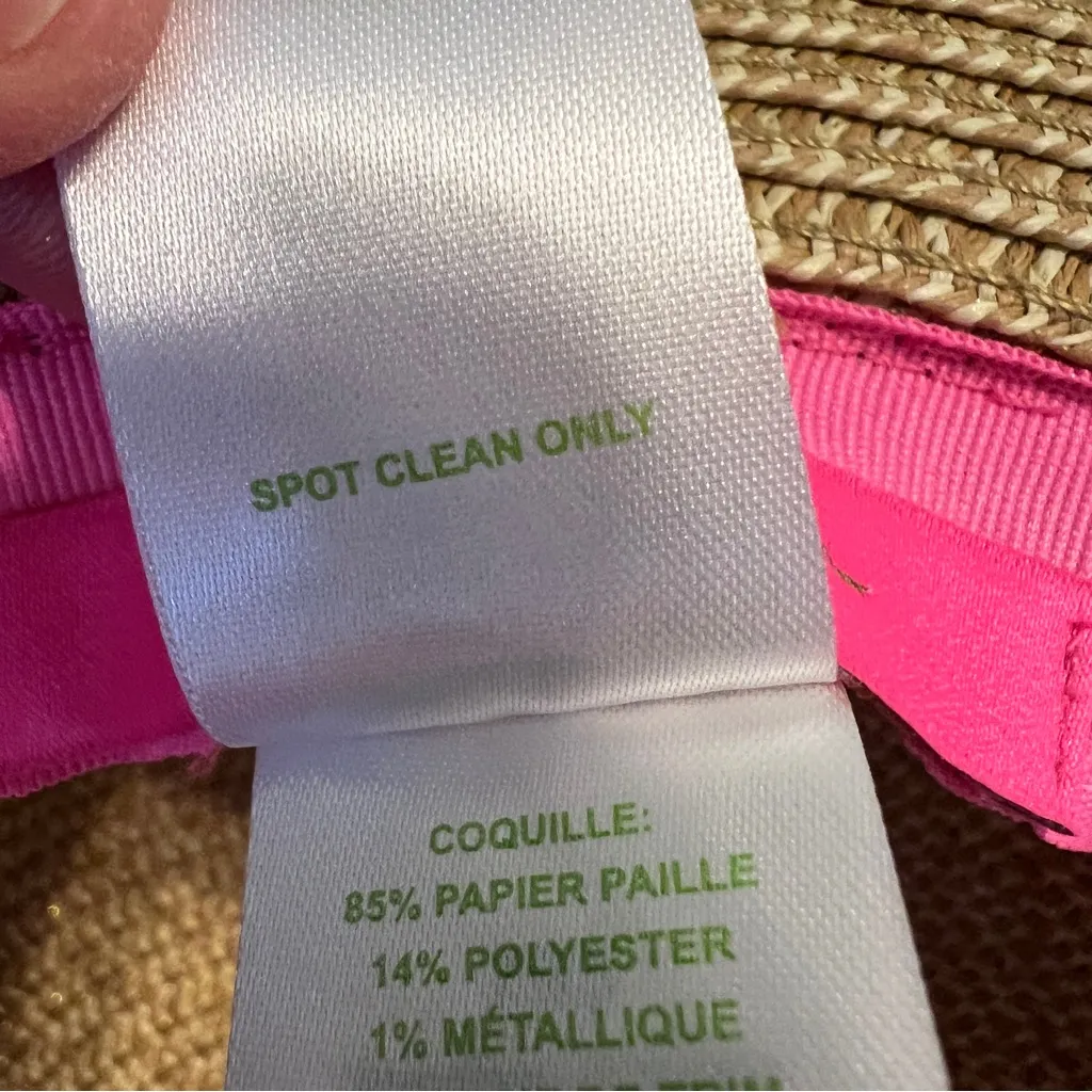 Lilly Pulitzer straw hat Journey to the Jungle - Image 14