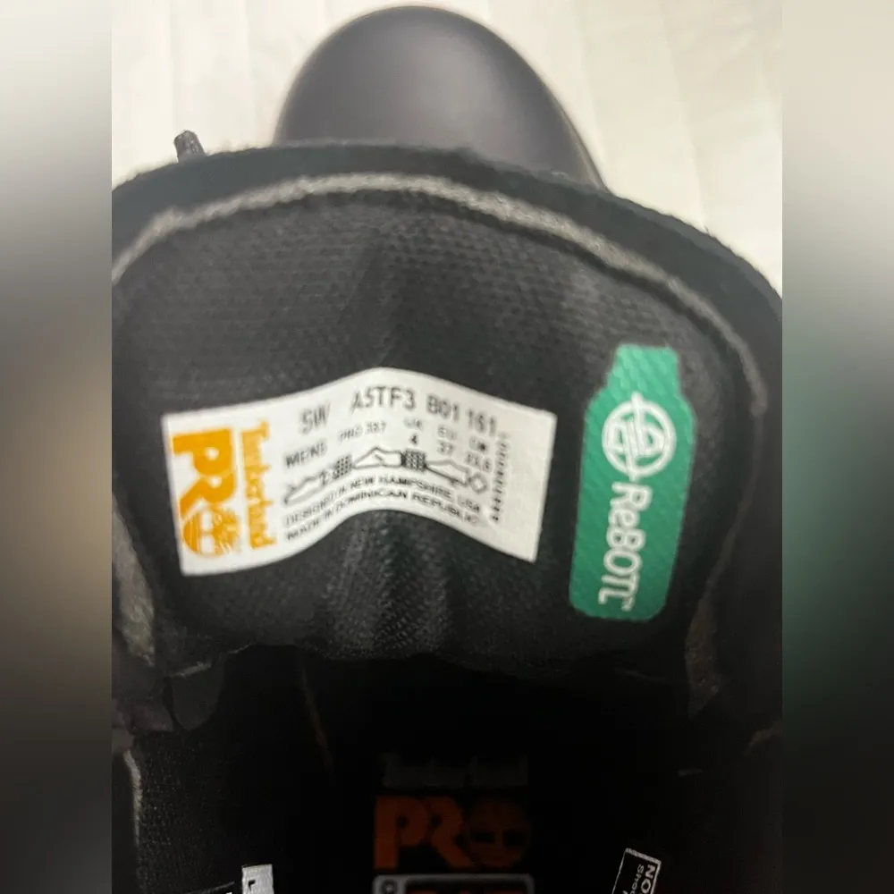 Timberland Pro Sawhorse 6" Composite Safety Toe Blsck NIB - Image 9