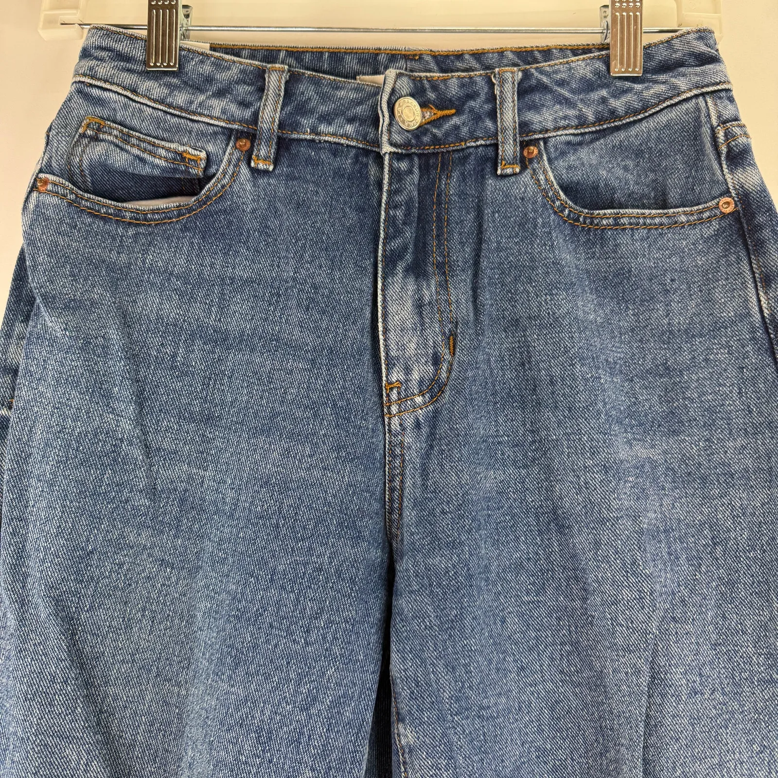 Pacsun Women's Cotton Distressed Mom Jeans Size 25 - Image 8