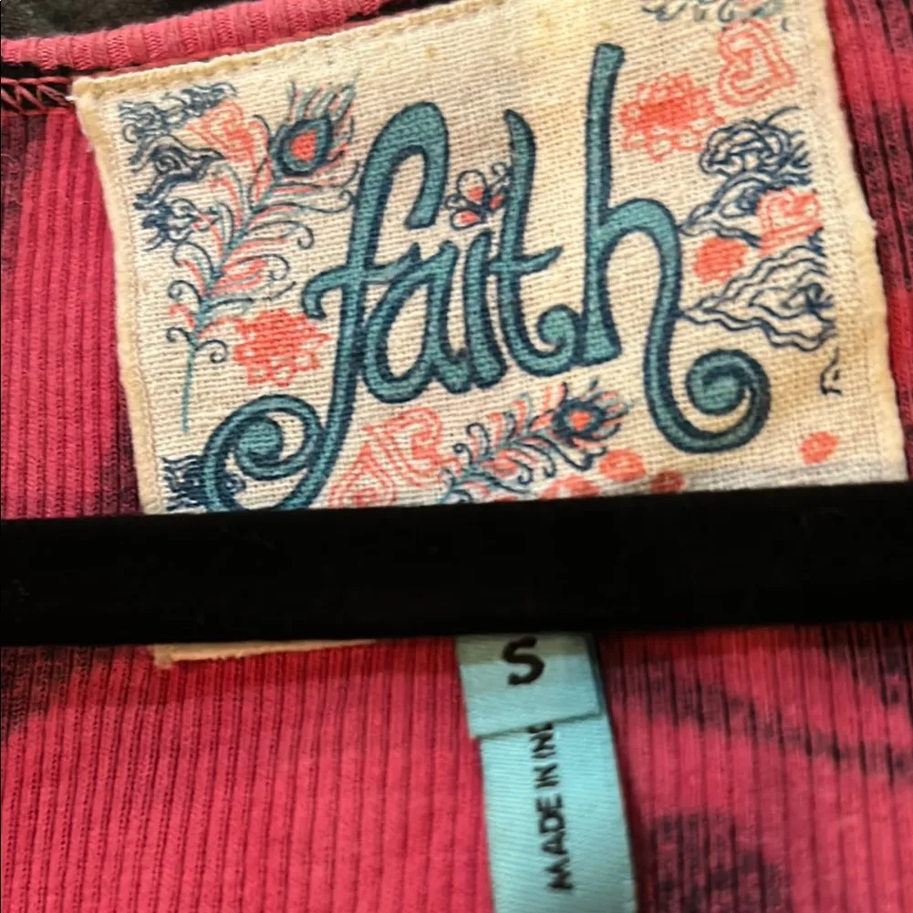 Elegant‎ Black and Purple Patterned Women's Top Pink - Image 3