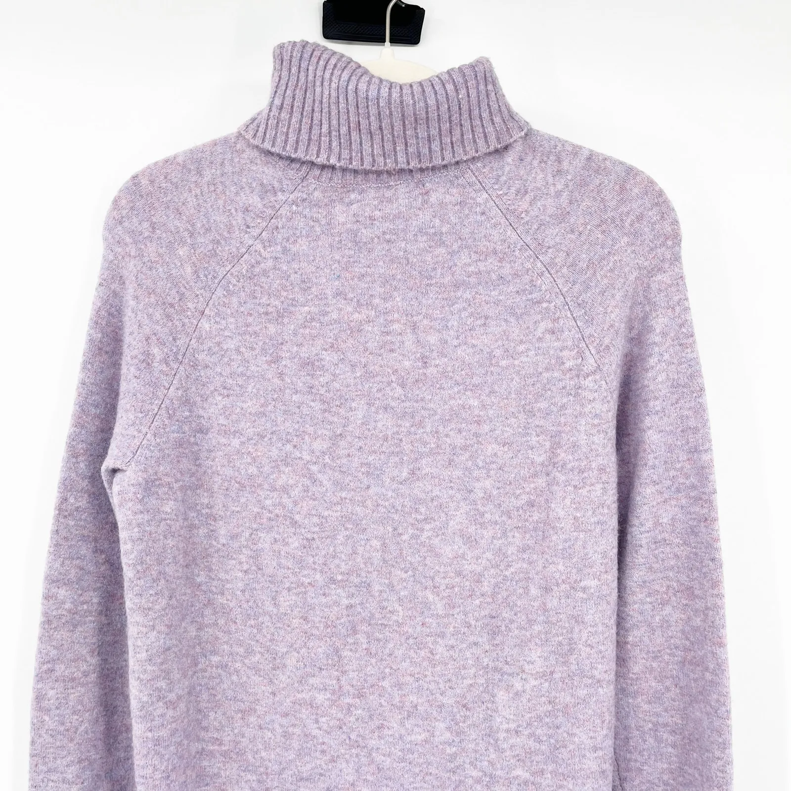 J. Crew Womens Super Soft Cozy Yarn Wool‎ Alpaca Knit Turtleneck Sweater Size XS - Image 11