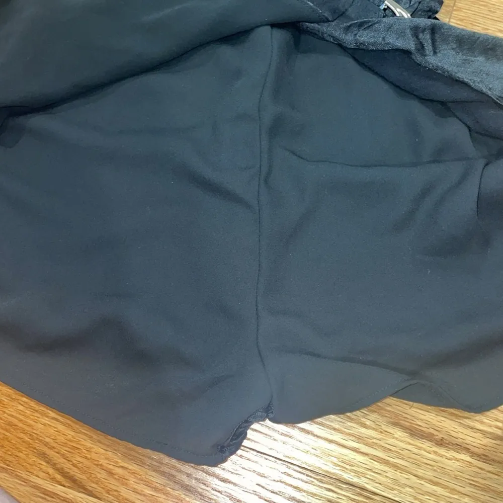 Zara black satin romper - Image 4