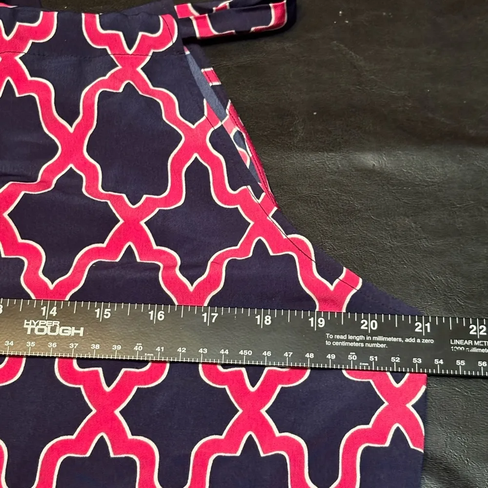 Crown & Ivy Pink and Blue Halter tie back Sundress size XL - Image 9