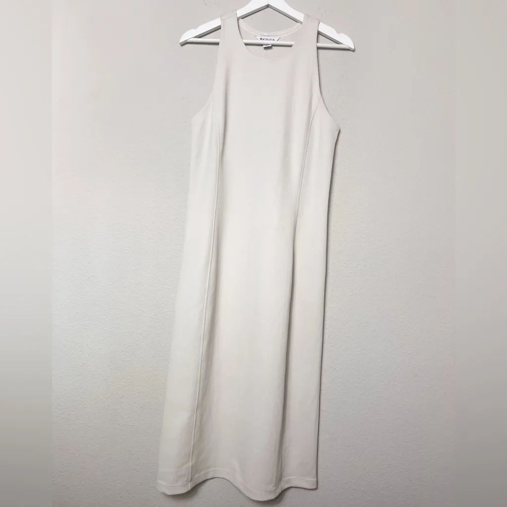 ATHLETA Seasoft Rib Midi Tank Dress - Image 3