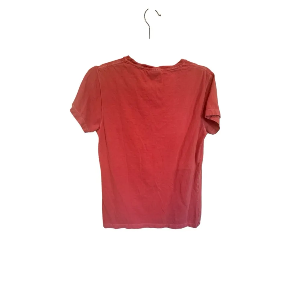 Women's Comfort Colors Coral Seaside Short Sleeve Tee S - Image 2