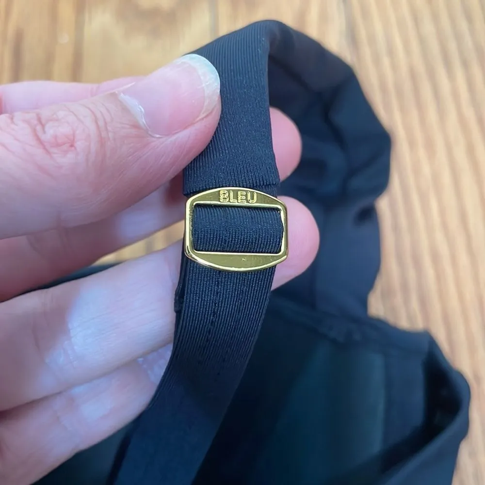 Bleu Rod Beattie Shirred Underwire D-Cup Bikini Top Swimsuit size 36D NWT - Image 7