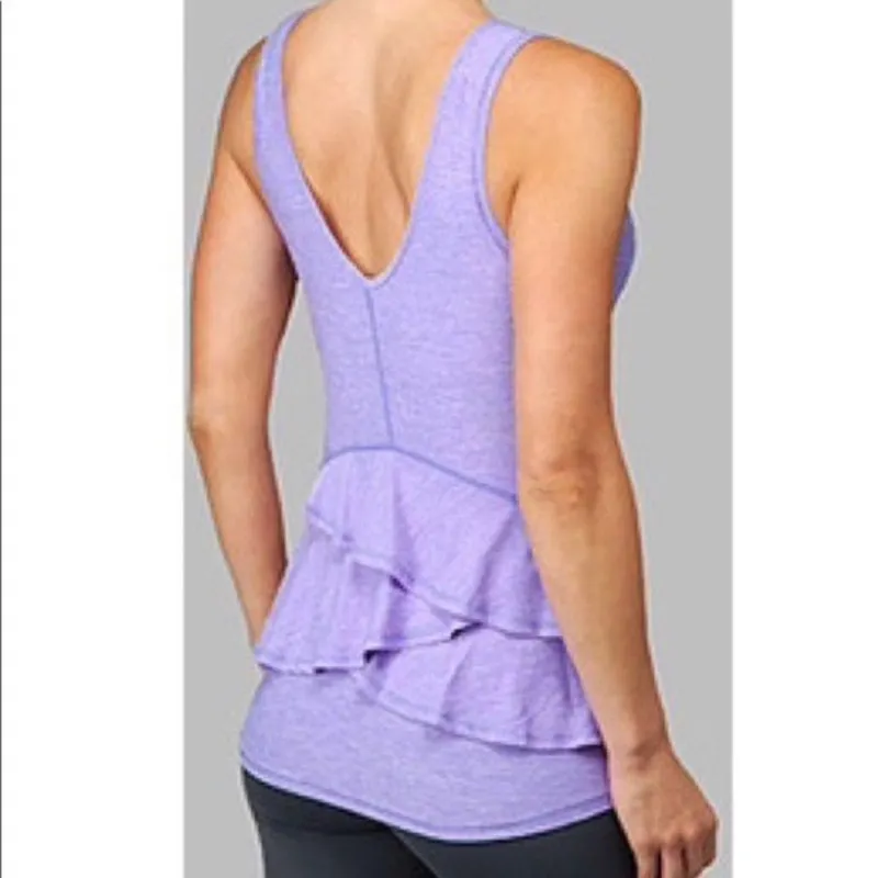Lululemon Hustle Tank Pink/Red color - Image 6