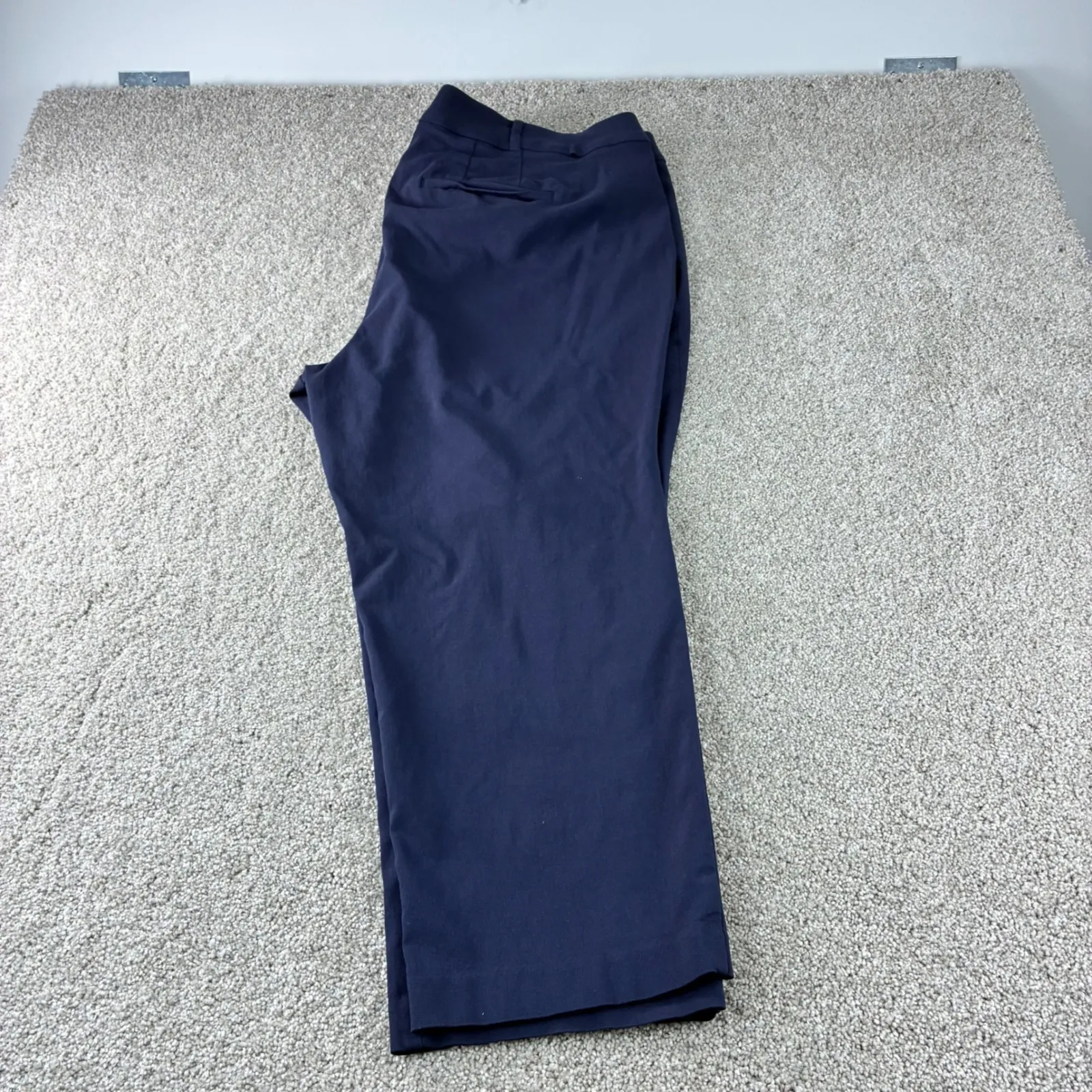 Lane Bryant The Allie Plus Size Blue Career Stretch‎ Pants Womens  Plus Size 28R - Image 8