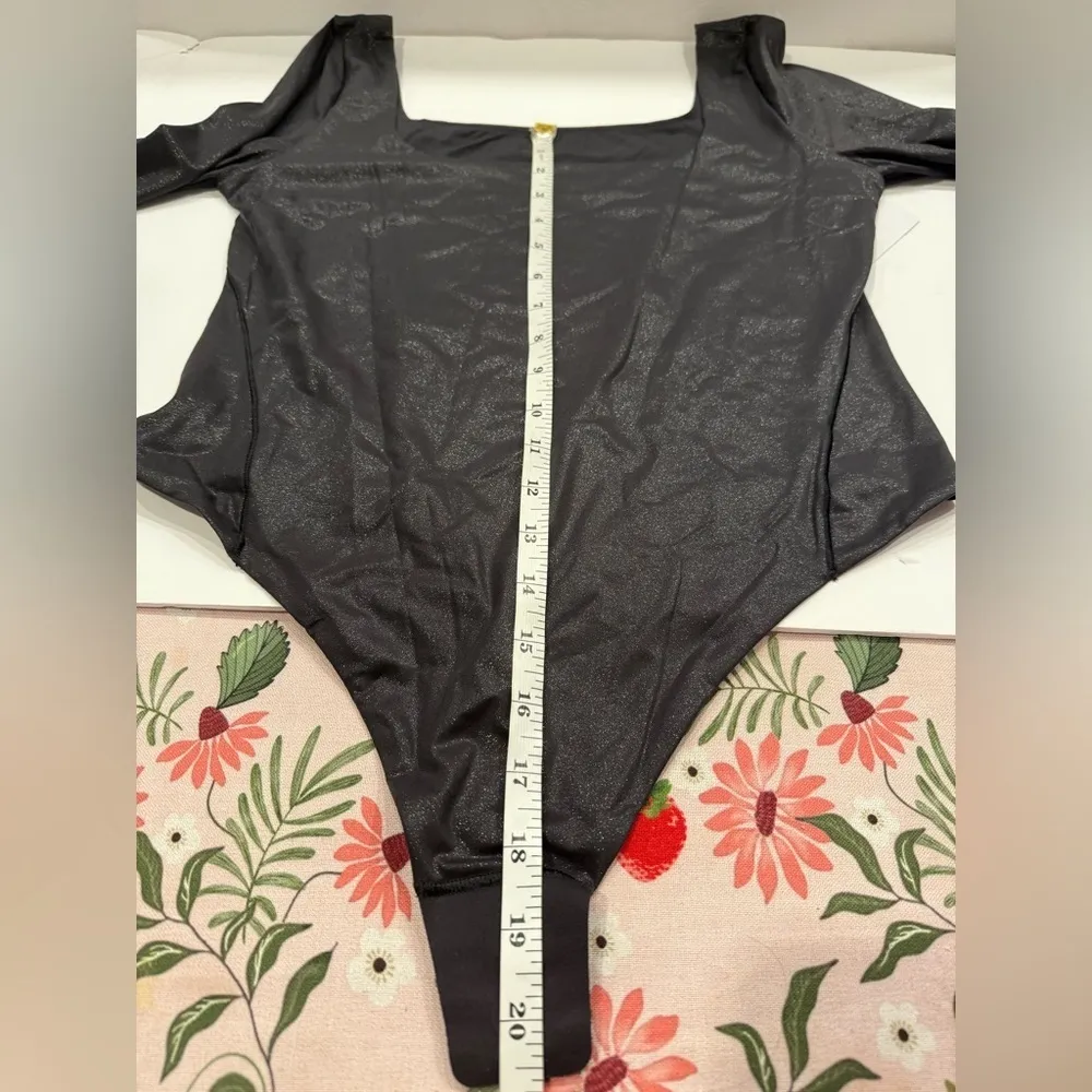 Lululemon Ultra Soft Shine Nulu Wundermost Square Neck Bodysuit Size L NWT - Image 5