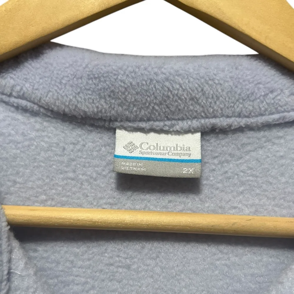 Columbia benton springs half top button snap fleece Size 2X - Image 7