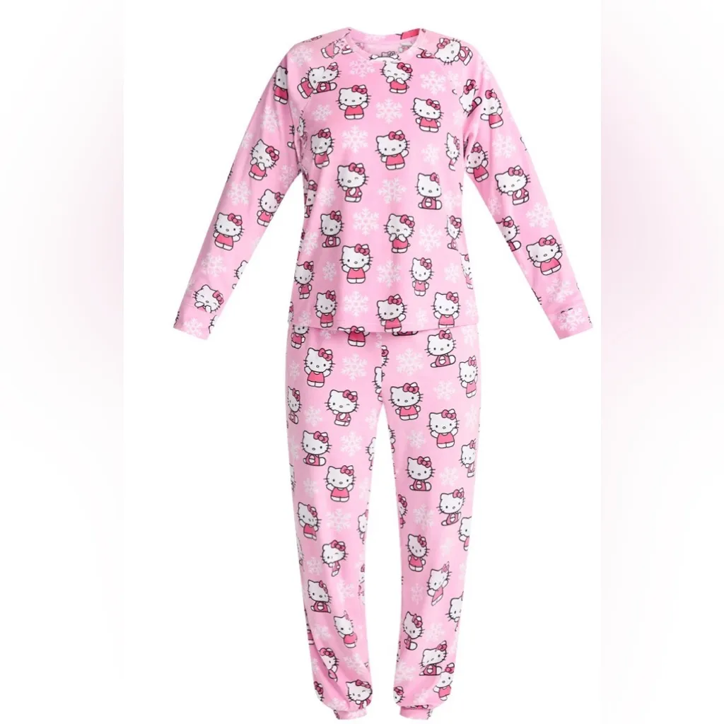 Hello Kitty Women's Pajama Set, 2-Piece, Size SMALL NEW SUPER SOFT - Image 2