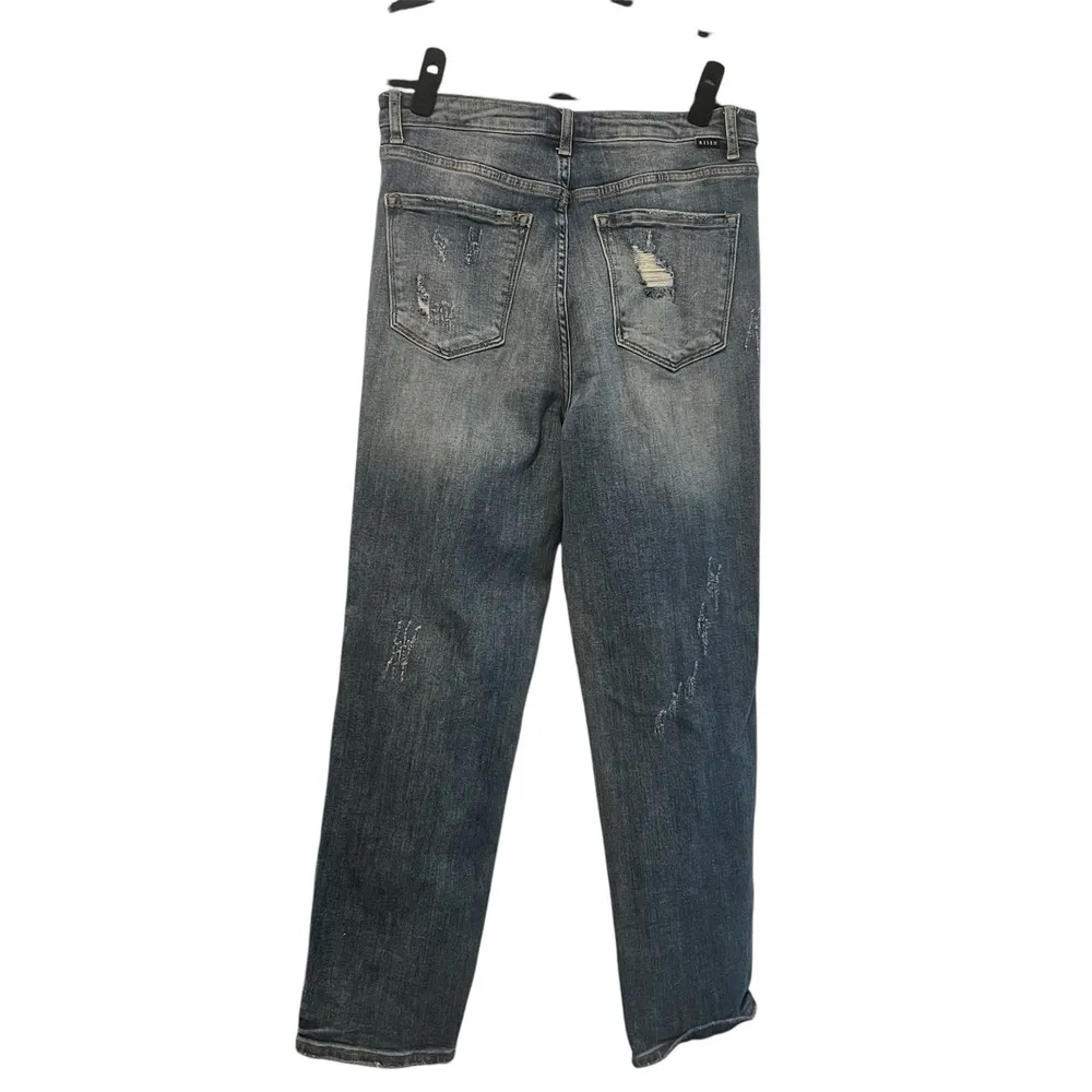 Risen Jeans Distressed Boyfriend Jeans Size 13/31 Blue - Image 4