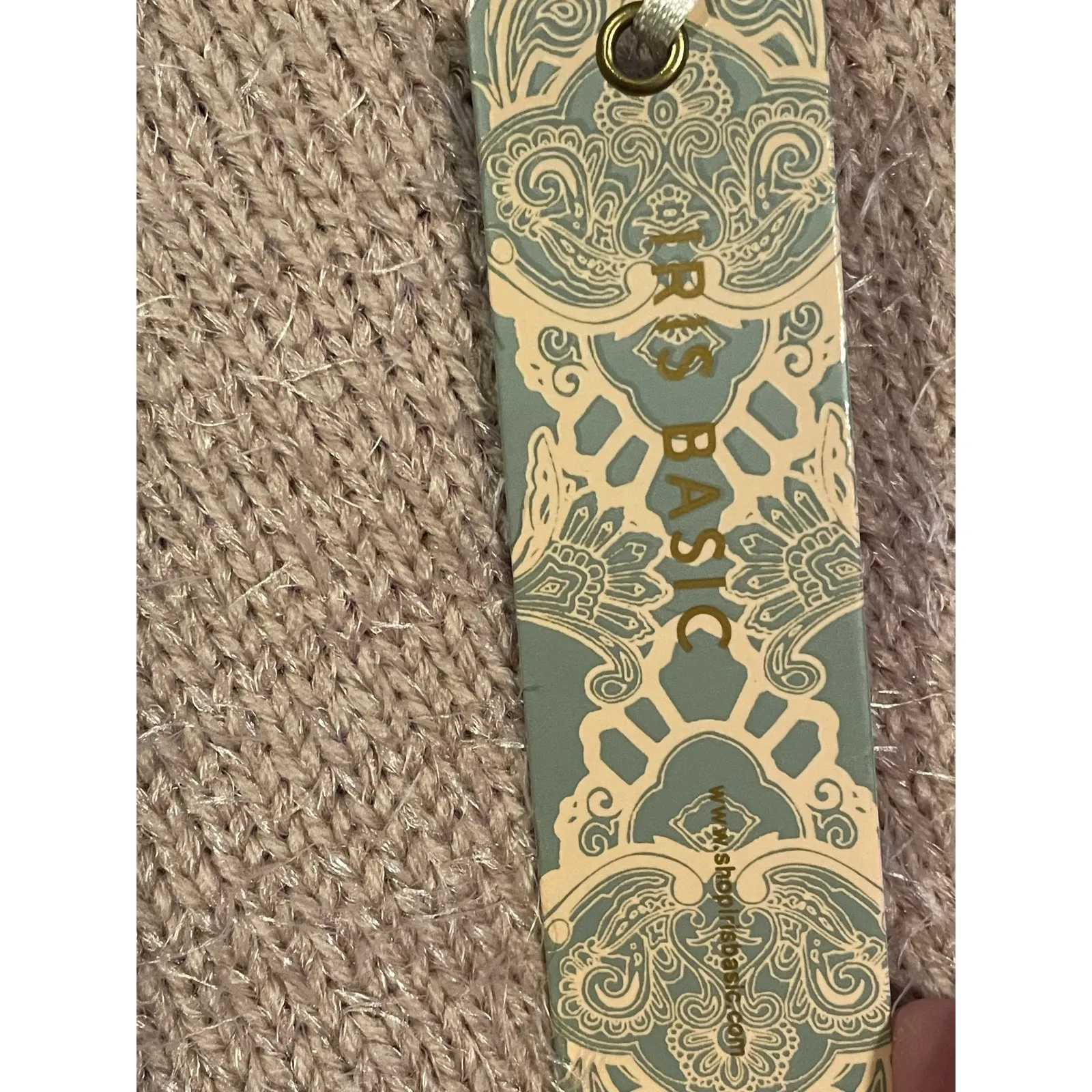 Iris Basic Champagne Fuzzy Tube Top & Skirt Set size Large - Image 5