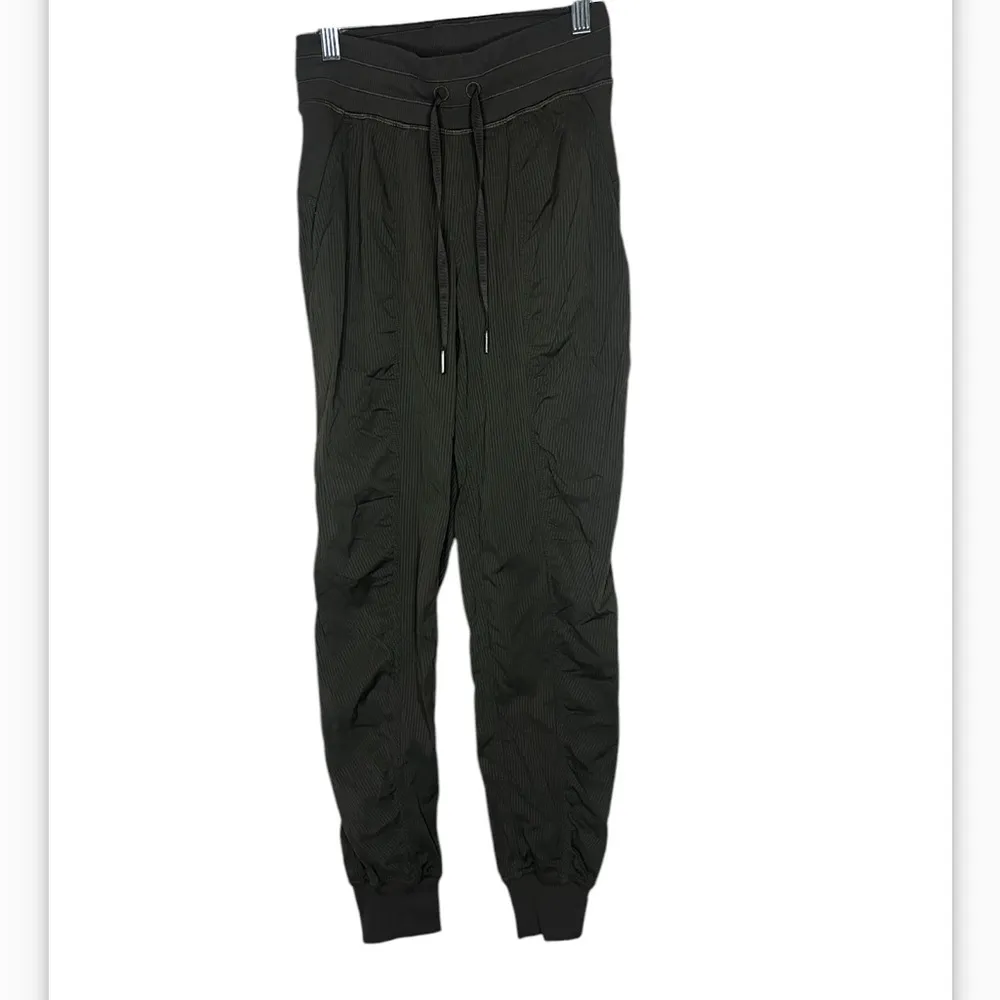 Lululemon Olive Green Dance Studio Joggers size 2 - Image 4