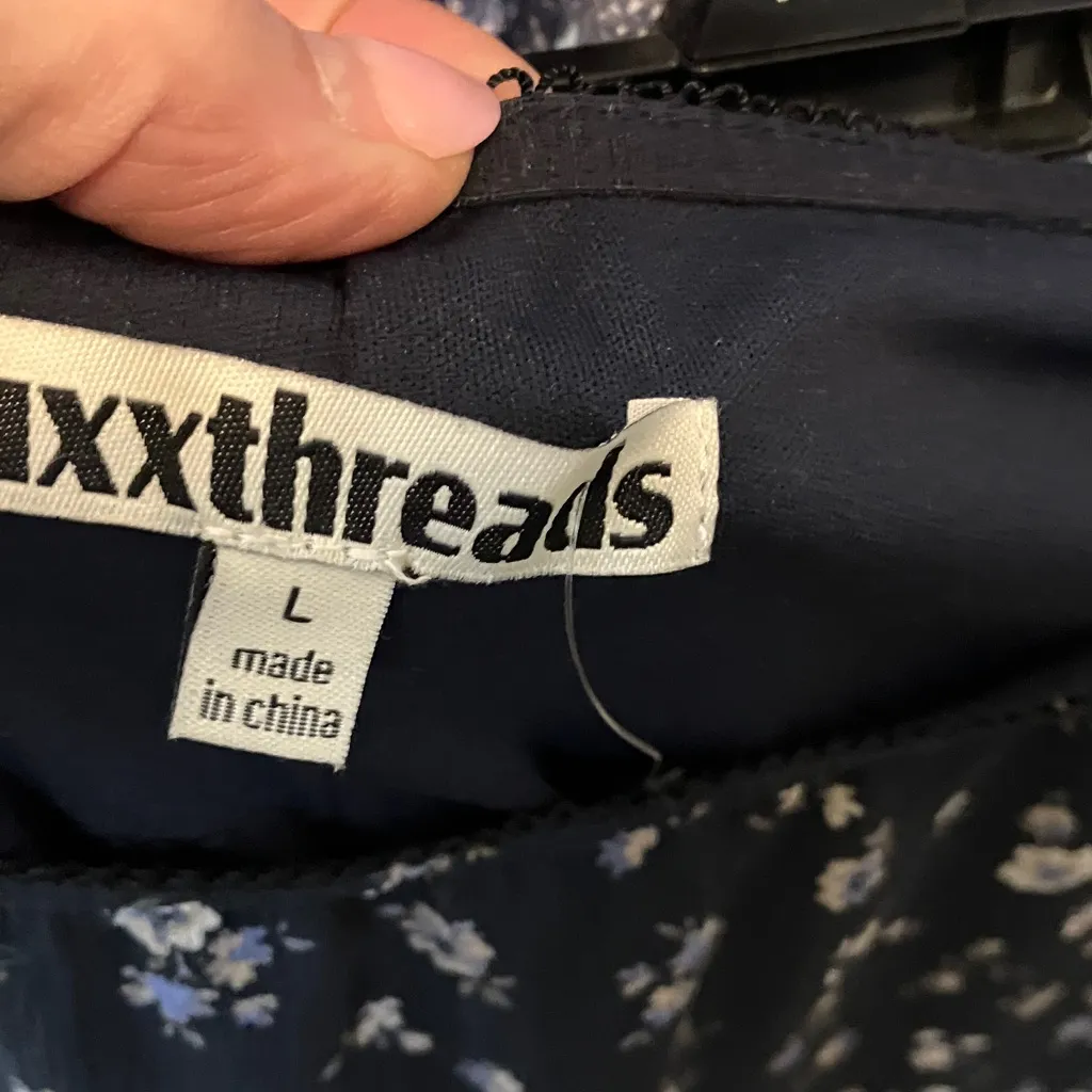 Women's Light Blue Crochet loose knit Top and straight skirt NWOT Size undefined - Image 8