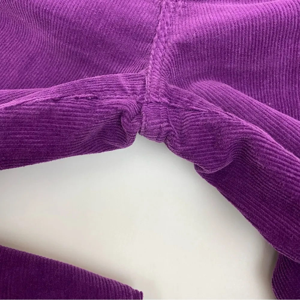 Rolla’s X Free People Original Straight High Rise Cord Corduroy Jeans Grape Purple Size 25 - Image 12