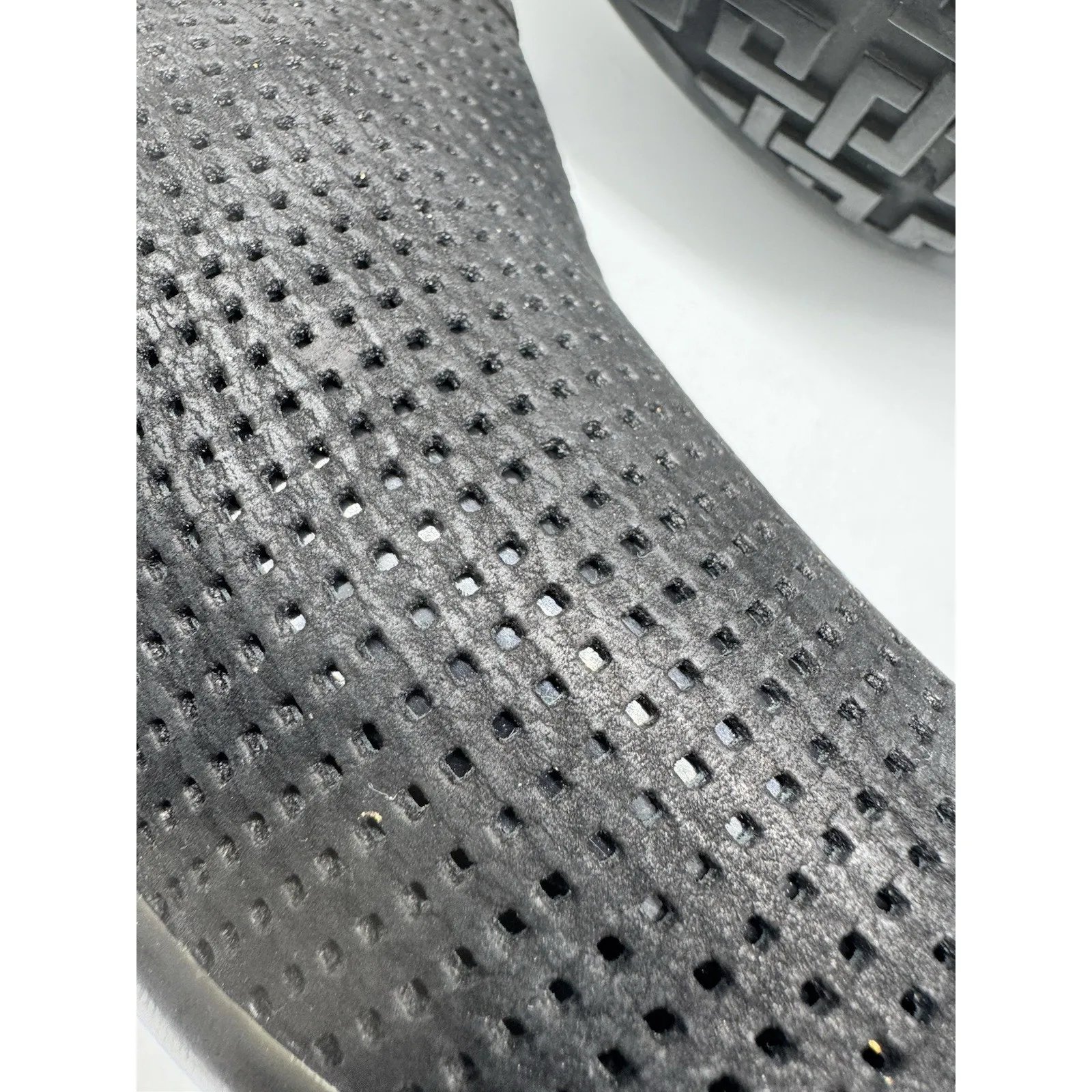 Camper Shoes Diana Black Perforated Leather Ankle Booties Size US 7.5 Euro 38 - Image 8