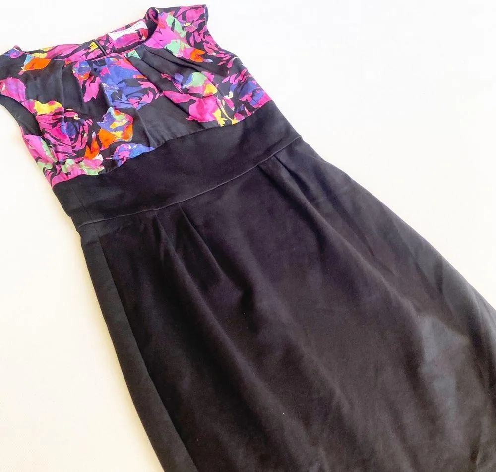 Trina Turk Silk Sheath Dress - Image 4