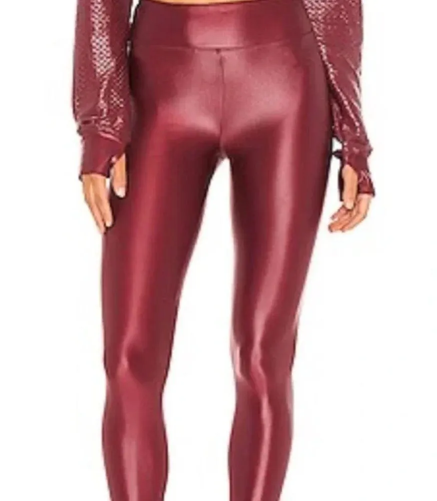 Koral Lustrous High Rise Legging (Ruby Shine) size smalll - Image 3