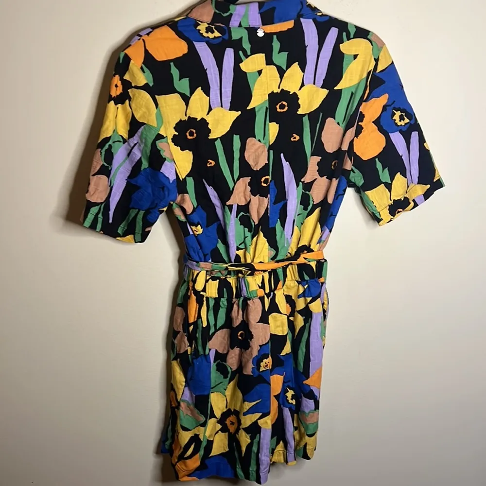 Roxy Real Yesterday Floral Printed Romper - Image 8