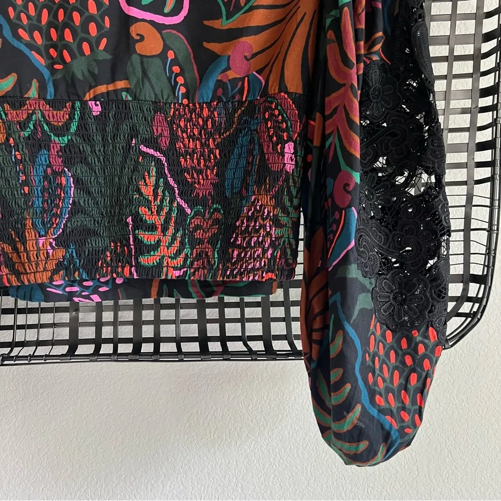 Farm Rio frutis dream puff sleeve blouse - Image 9