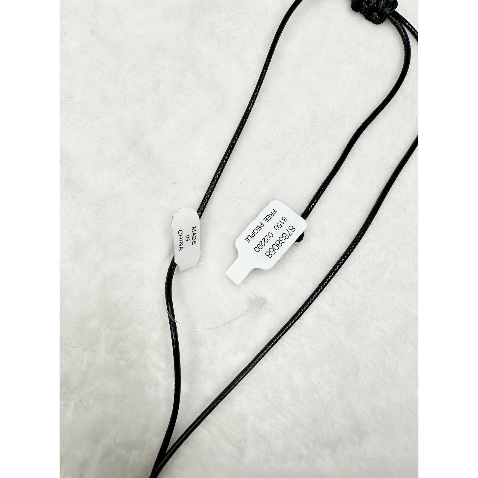 NEW Free People Serendipity Choker Glass Moon Charm Bohemian Celestial Witchy - Image 5