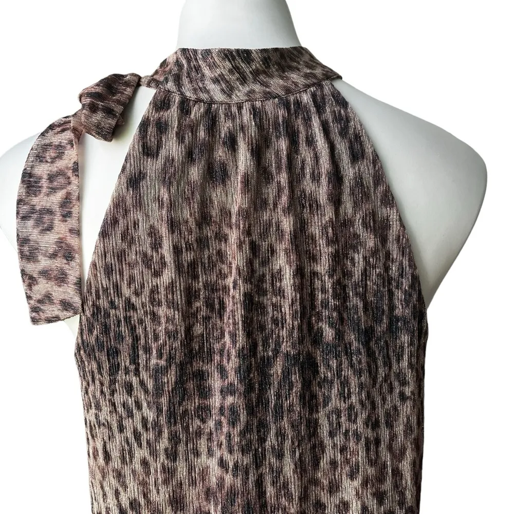 NWT, INC INTERNATIONAL CONCEPTS Animal-Print Tie-Neck Halter Top, - Image 10