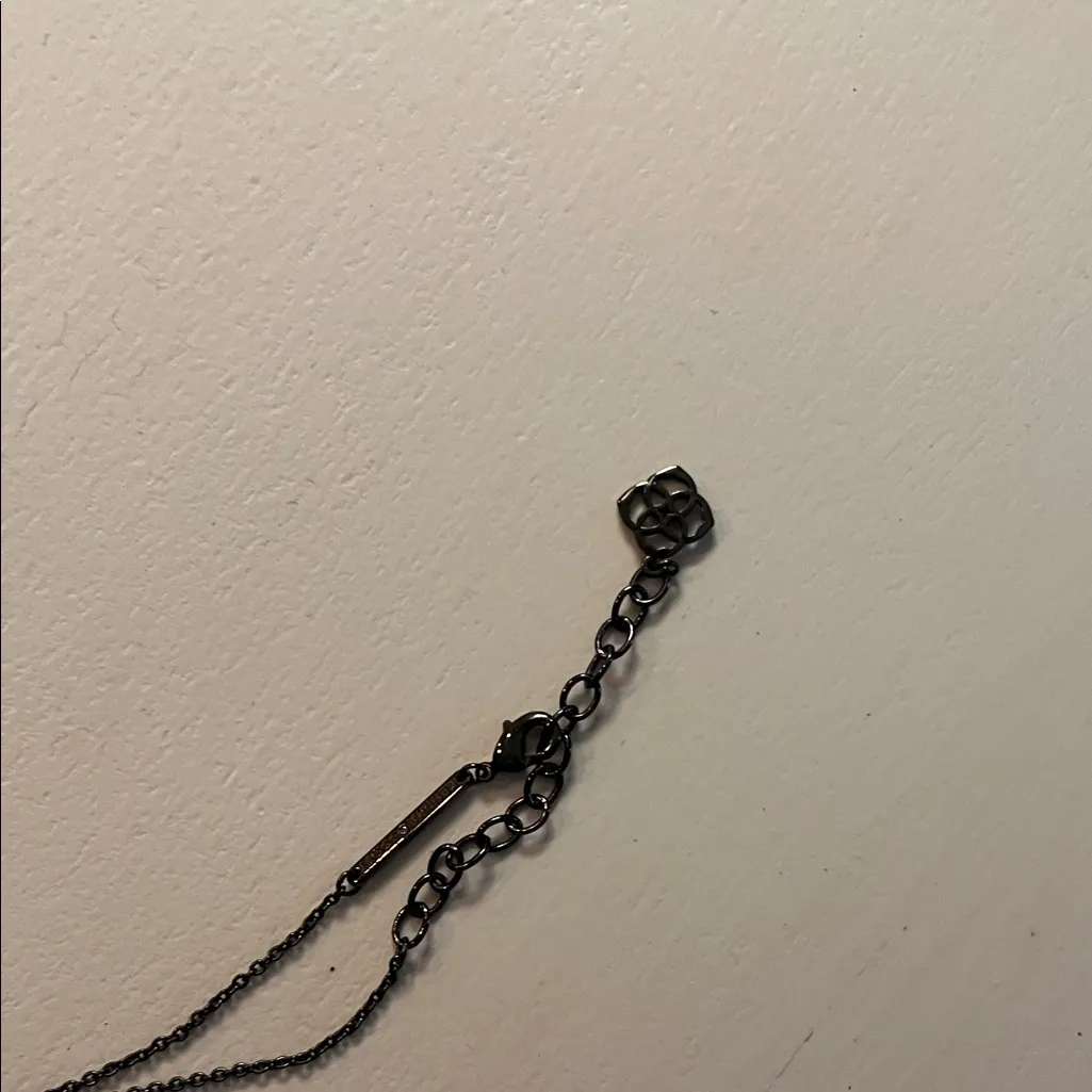 Kendra Scott Black Drusy Pendant Necklace - Image 2