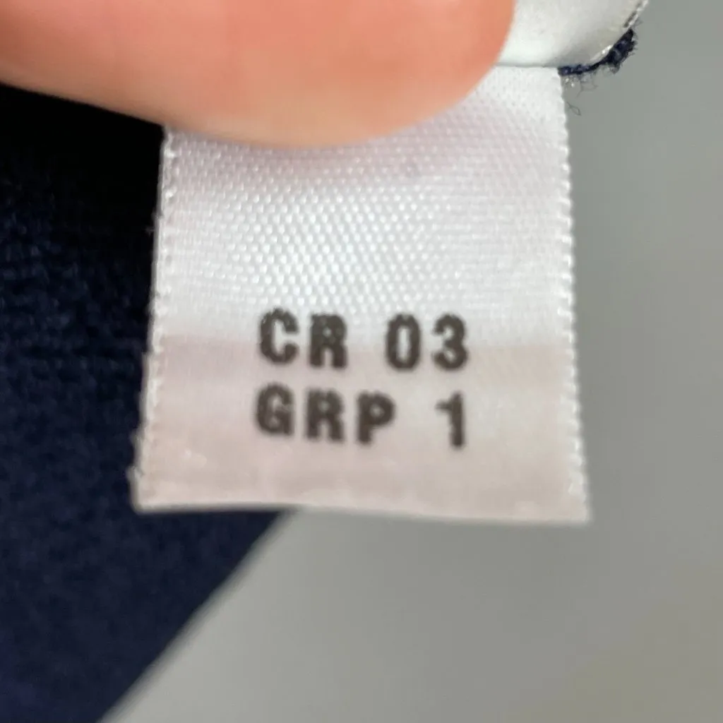 Vintage St. John Knit Tank Top Medium Cruise 03 Navy Blue Red Dog Show Nautical - Image 9