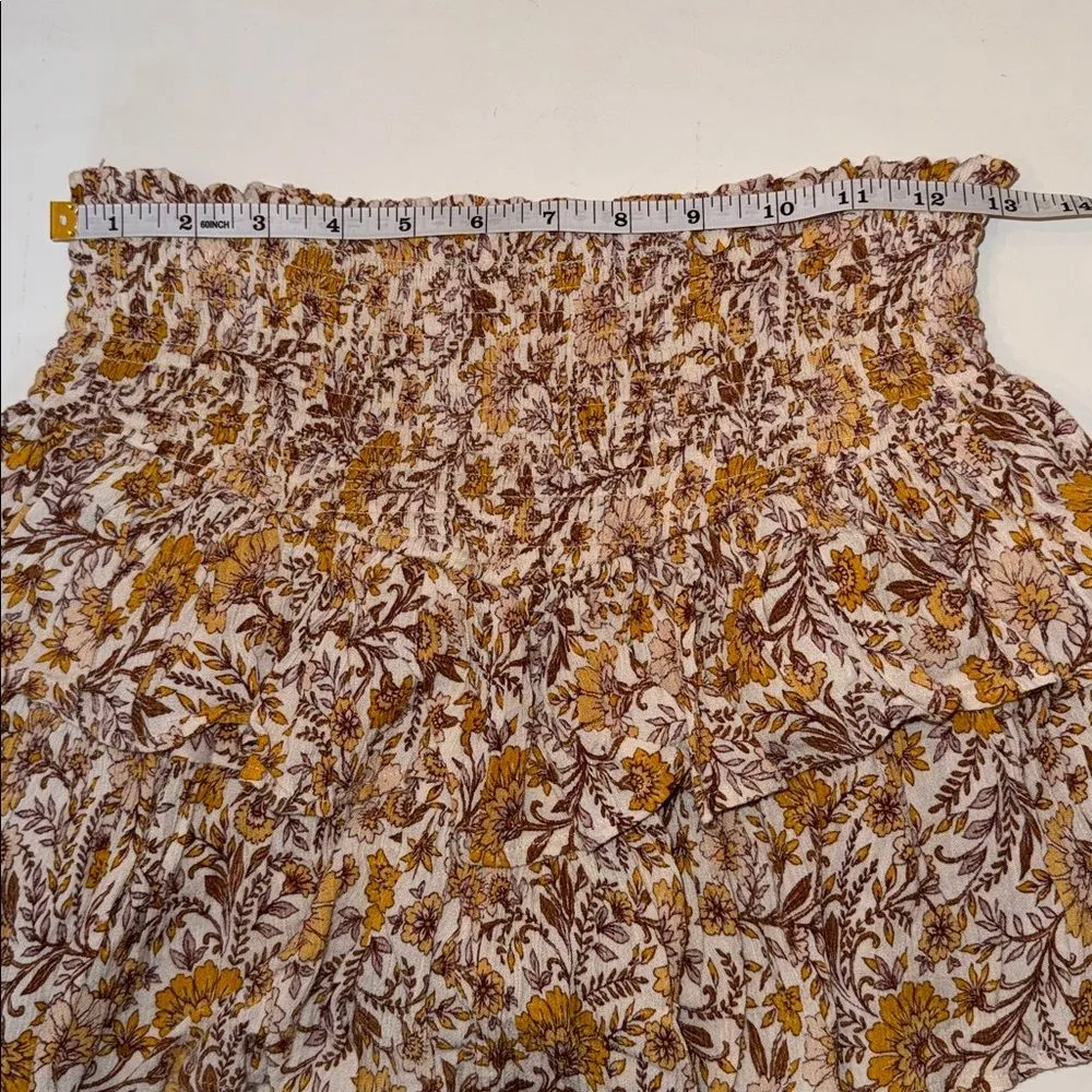 Aqua from Bloomingdale’s Smocked Waist Skort, Size Small - Image 2