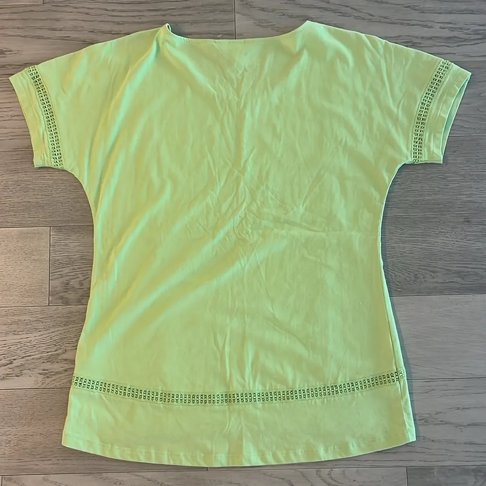 Green Business Casual Shirt Size Small - Image 2